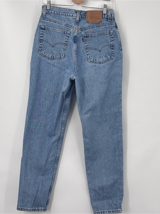 Levi's Denim - Levi's 512 vintage 90s Light wash Blue Slim tapered Denim Jeans size 13 Short